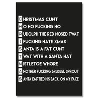 Christmas Definition Card